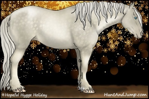 Horse Color:Chocolate Palomino Pearl Rabicano