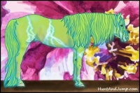 Horse Color:Thunderstruck Watercolor Chestnut