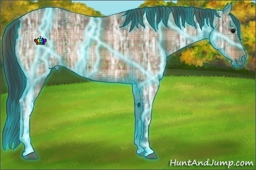 Horse Color:Thunderstruck Plaid  Bay Ice 