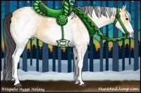 Horse Color:White Spotted Bay Dun Rabicano Brindle