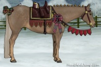 Horse Color:Chocolate Palomino 
