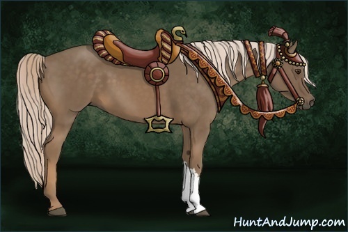 Horse Color:Chocolate Palomino 