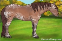 Horse Color:Chocolate Brown Ice