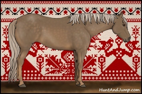 Horse Color:Chocolate Palomino