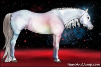 Horse Color:Bay Tobiano Snowflake Varnish