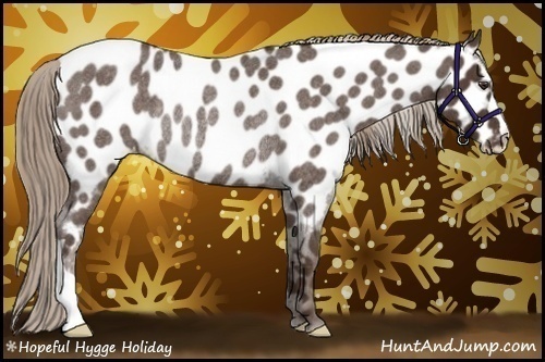 Horse Color:Liver Red Roan Appaloosa Rabicano 