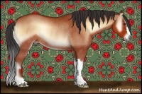 Horse Color:Bay Onyx Rabicano 