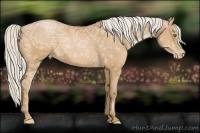 Horse Color:Silver Bay Ice Pearl 