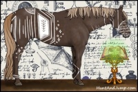 Horse Color:Liver Chestnut Rabicano 