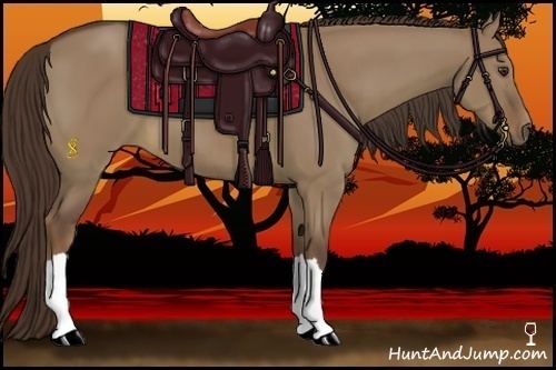 Horse Color:Liver Red Dun 