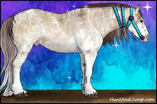 Horse Color:White Spotted Chocolate Buckskin Ice Dun Sabino Splash Brindle  and White Spotted Chocolate Brown Ice Dun Sabino Splash Brindle 