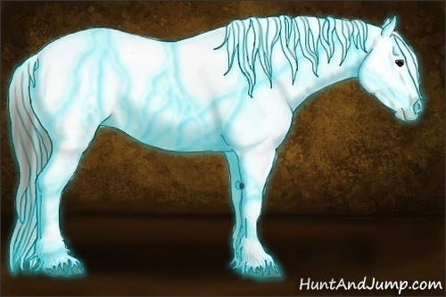 Horse Color:Thunderstruck Brown Ice Sabino Blanket