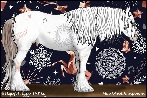 Horse Color:Chestnut Splash Frame Appaloosa