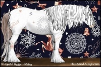 Horse Color:Chestnut Splash Frame Appaloosa 