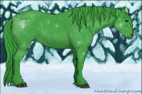 Horse Color:Watercolor Blue Roan