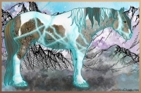 Horse Color:Thunderstruck Liver Chestnut Ice Sabino Tobiano