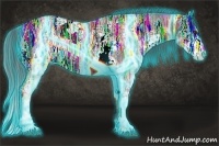 Horse Color:Thunderstruck Bay Ice Sabino Rabicano