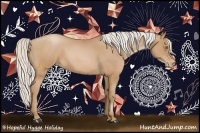 Horse Color:Silver Brown Roan Pearl 