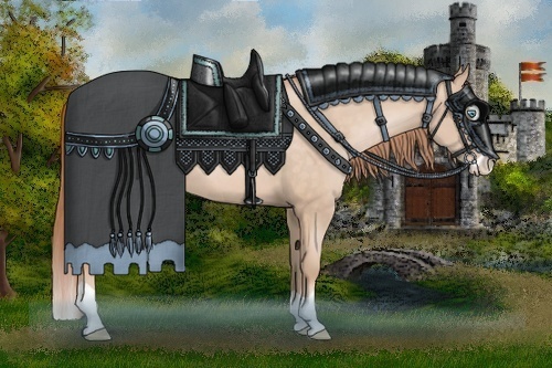 Horse Color:Buckskin Pearl Splash 