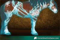 Horse Color:Thunderstruck Bay Ice Sabino Tobiano 