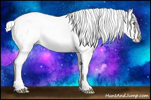 Horse Color:Silver Classic Champagne Chinchilla Ice Splash Appaloosa