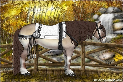 Horse Color:Red Dun Roan Onyx 