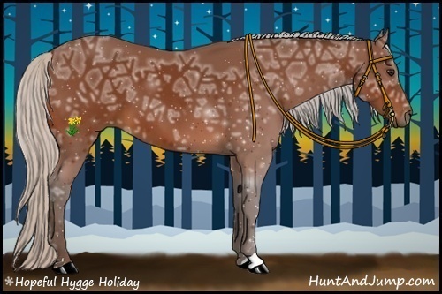 Horse Color:Silver Bay Ice Sabino