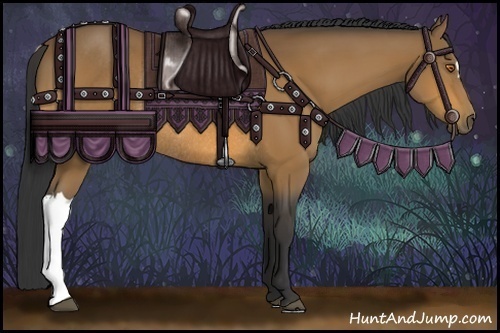 Horse Color:Buckskin Rabicano 