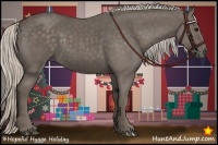 Horse Color:Silver Black 