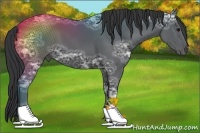 Horse Color:Black Ice 