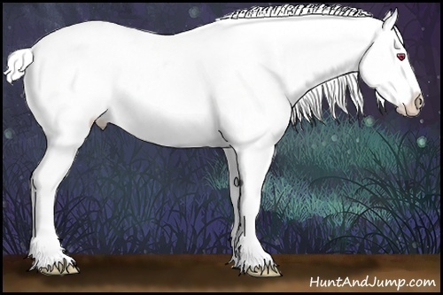 Horse Color:Silver Amber Champagne Chinchilla Ice Roan Tobiano Snowcap Rabicano and Buckskin Chinchilla Ice Frame Varnish Rabicano