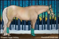 Horse Color:Silver Black Pearl 