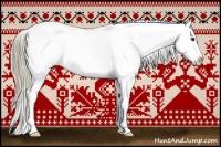Horse Color:White Spotted Liver Chestnut Mushroom Blanket Rabicano 