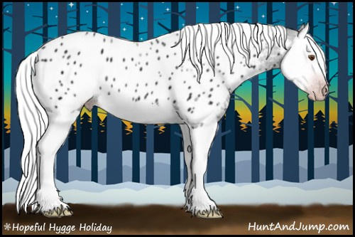 Horse Color:Gray Classic Champagne Ice Dun Splash Appaloosa 