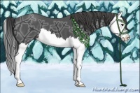 Horse Color:Smoky Black Ice Splash