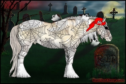 Horse Color:Silver Brown Pearl Onyx Splash Tobiano Frame Rabicano 