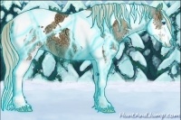 Horse Color:Thunderstruck Chestnut Ice Sabino Splash Tobiano 