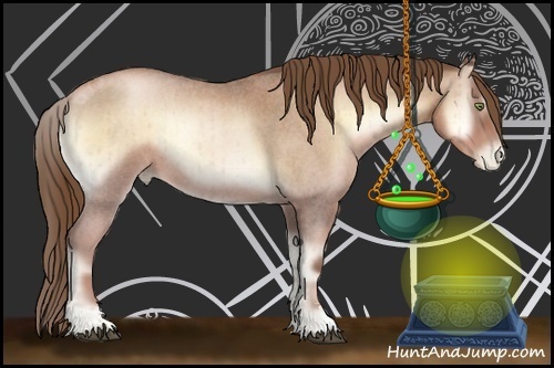 Horse Color:Liver Red Onyx Roan Pearl Sabino Brindle 