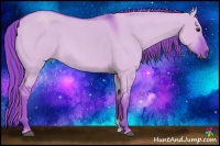 Horse Color:Watercolor Red Dun Roan