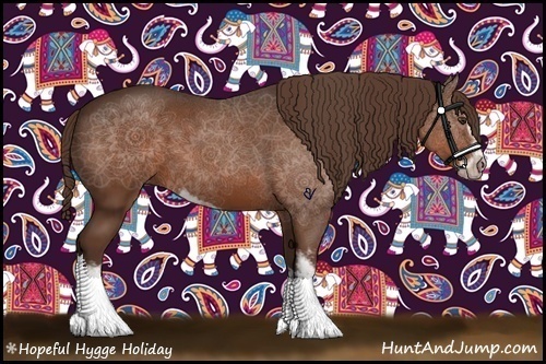 Horse Color:Liver Chestnut Sabino 