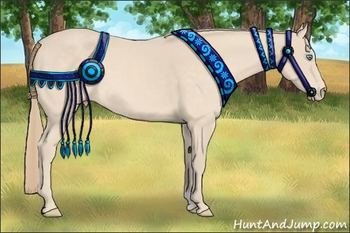 Horse Color:Perlino 