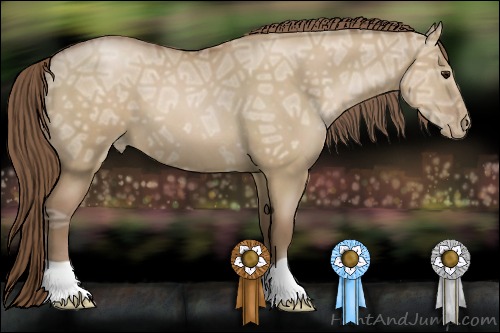 Horse Color:Grullo Ice Pearl 