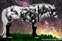 Horse Color:Silver Brown Sabino 