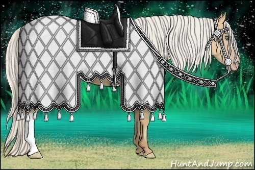 Horse Color:Silver Amber Cream Champagne Ice 