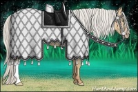 Horse Color:Silver Amber Cream Champagne Ice 