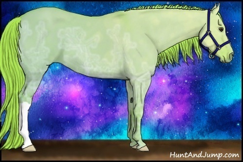 Horse Color:Watercolor Liver Red Dun Ice