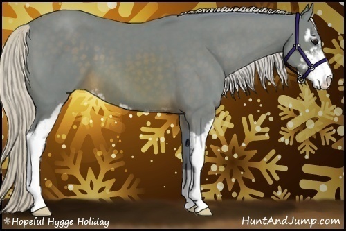 Horse Color:Watercolor Silver Brown Sabino 