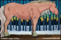 Horse Color:Watercolor Silver Bay Ice Sabino