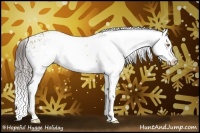 Horse Color:White Spotted Sable Champagne Splash