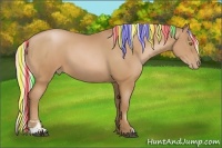 Horse Color:Painted Silver Bay Pearl Sabino